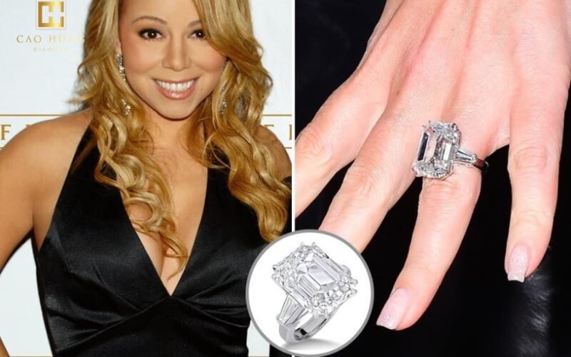 Nhẫn đính hôn của Mariah Carey và Nick Cannon