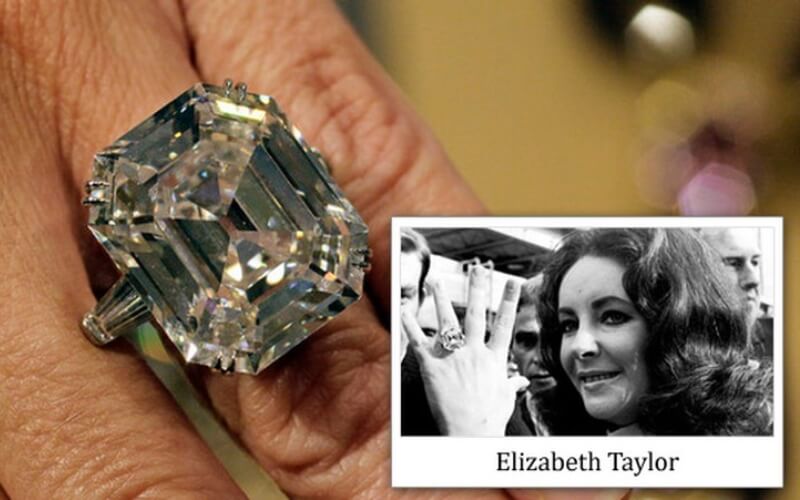 Nhẫn đính hôn của Elizabeth Taylor