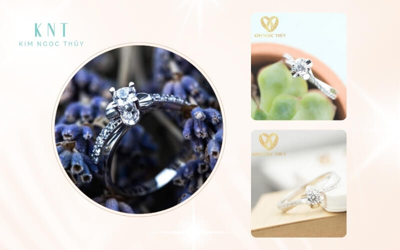 Kim Cương Thiên Nhiên thường là loại đá quý được chàng chọn để đính trên nhẫn cầu hôn với ý nghĩa của tình yêu bền bỉ trường tồn qua thời gian