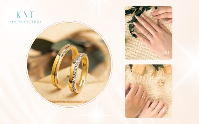 Khoảnh khắc cùng nhau lựa chọn tín vật trăm năm – một trong những kỷ niệm ngọt ngào nhất trên hành trình chuẩn bị cho ngày cưới
