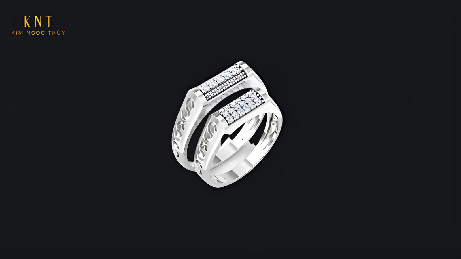 Bạch kim (Platinum) – Chất liệu quý hiếm với sắc trắng tự nhiên, tượng trưng cho một tình yêu vĩnh cửu, không phai mờ theo năm tháng