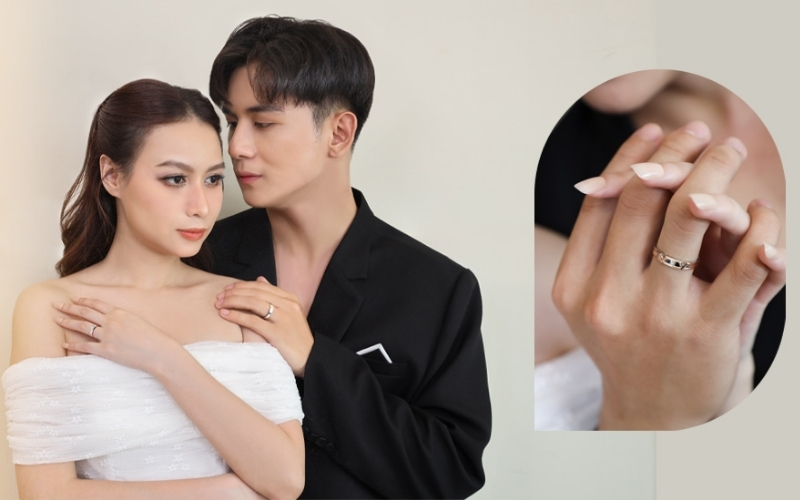 Chiếc nhẫn cưới trở thành biểu tượng hữu hình của tình yêu, lòng chung thủy và lời hứa gắn bó trọn đời