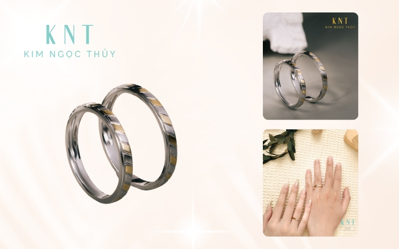 Những chi tiết nhỏ này sẽ không làm mất đi vẻ đẹp vốn có của nhẫn trơn