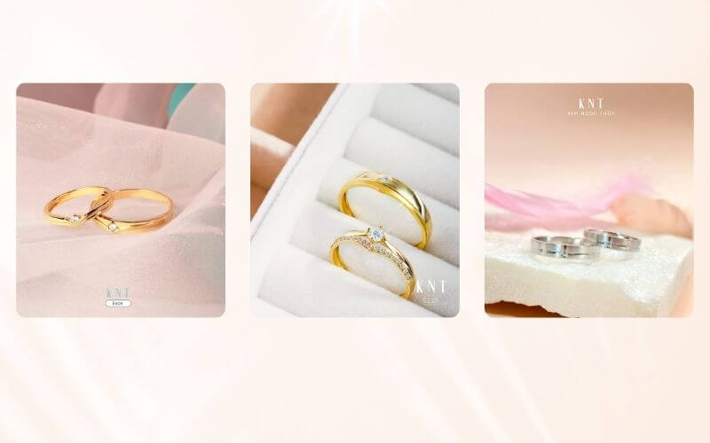 Các kiểu nhẫn cưới phổ biến hiện nay, được lựa chọn nhiều nhất là nhẫn cưới bằng vàng