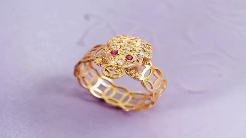 Hình ảnh này thể hiện sự giàu có, sung túc, tiền tài dồi dào