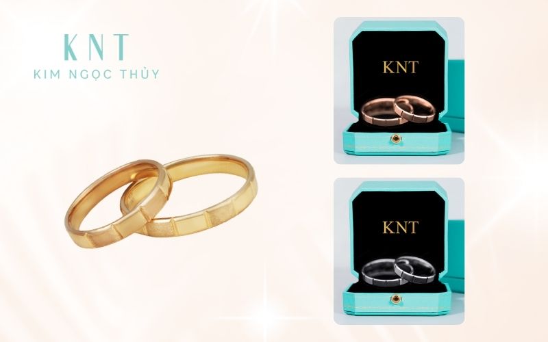 Nhẫn trơn có thể được làm từ nhiều chất liệu khác nhau, mỗi chất liệu lại mang đến một vẻ đẹp và ý nghĩa riêng