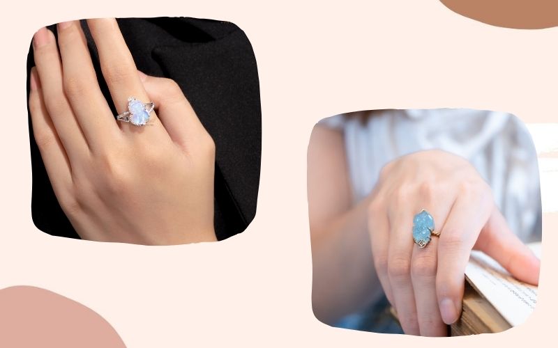 Đeo nhẫn Tỳ Hưu ở ngón trỏ được xem là một cách để "chiêu mộ" may mắn, thuận lợi trong công việc