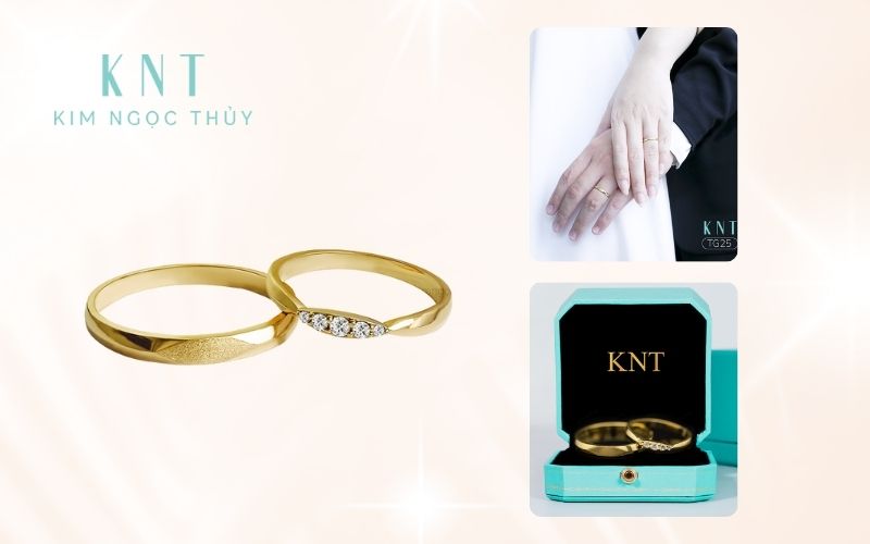 Nhẫn vàng mang đến vẻ đẹp sang trọng, đẳng cấp mà khó có loại trang sức nào sánh kịp