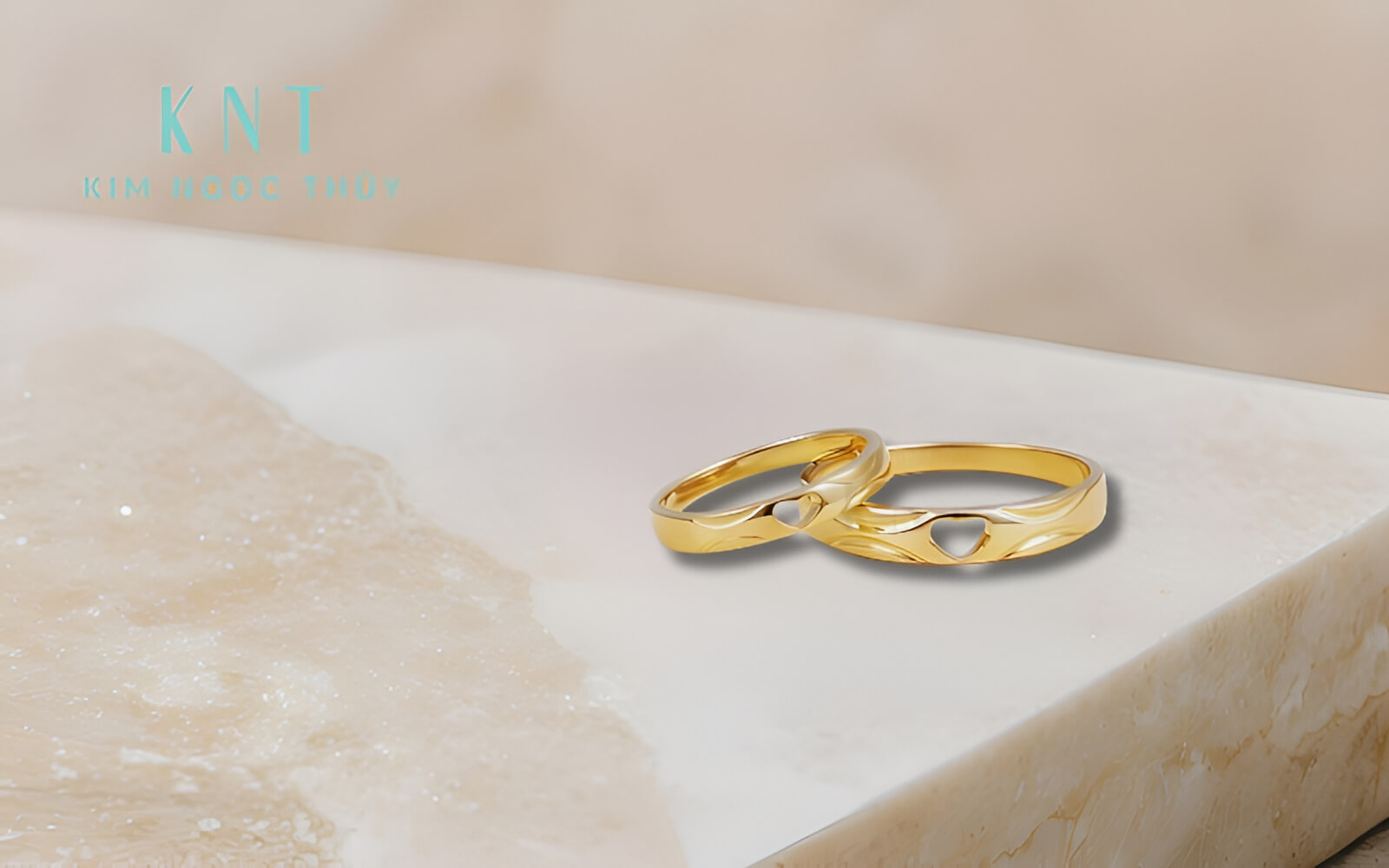 Nhẫn cưới trơn luôn hợp mốt theo thời gian