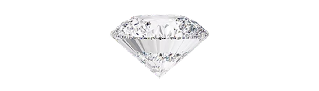 Viên kim cương được chụp theo hướng thằng đứng