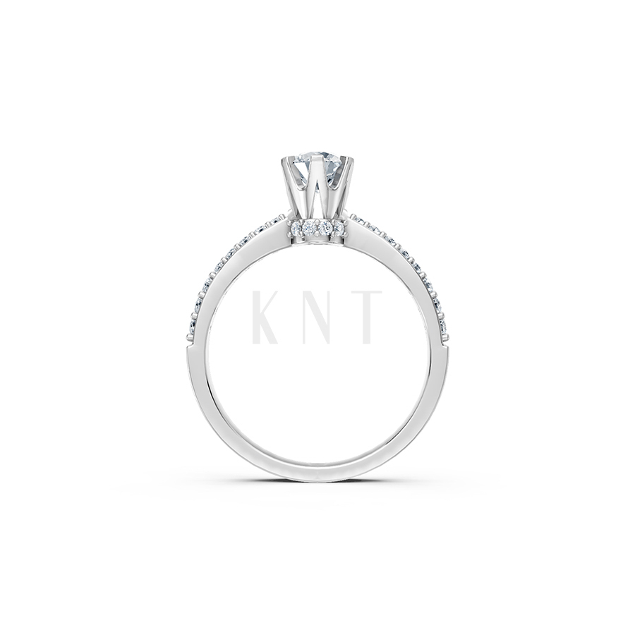 Nhẫn đính hôn R229 phù hợp với nhiều kiểu dáng tay