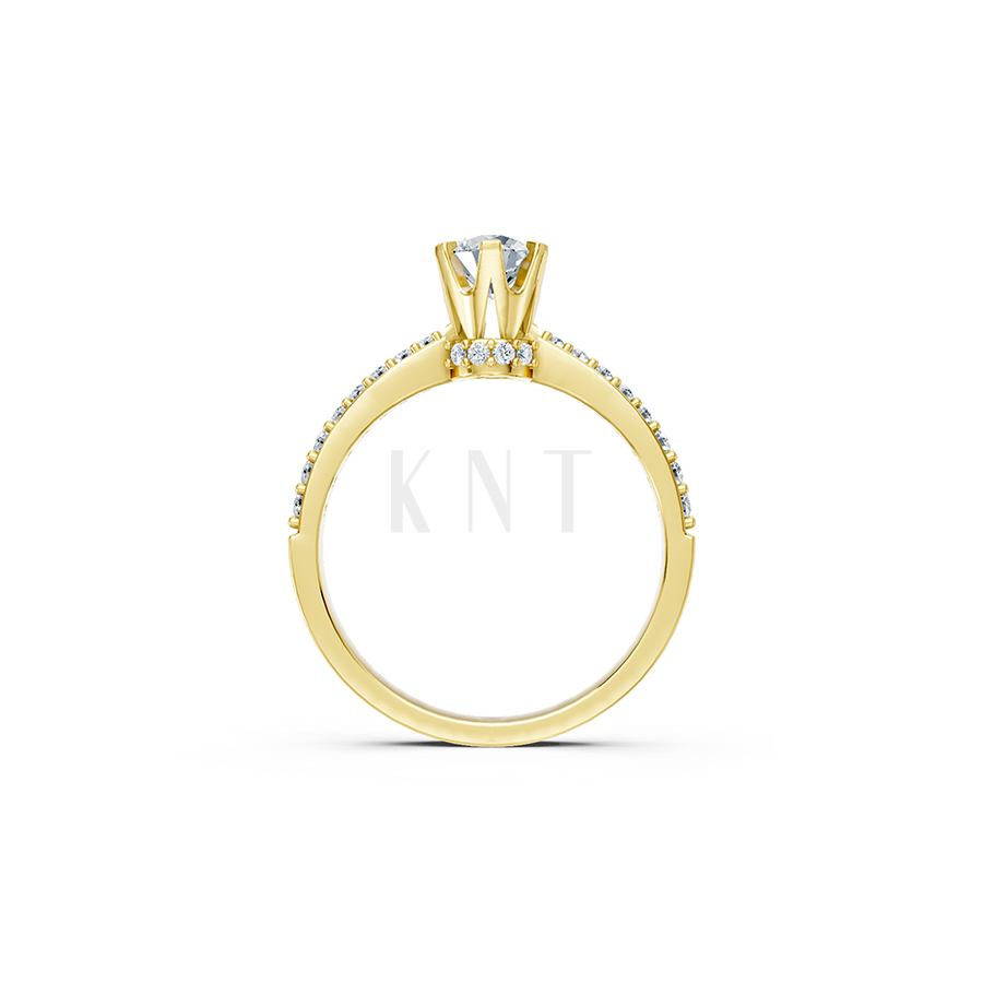 Nhẫn đính hôn R229 là món quà ý nghĩa cho quý cô