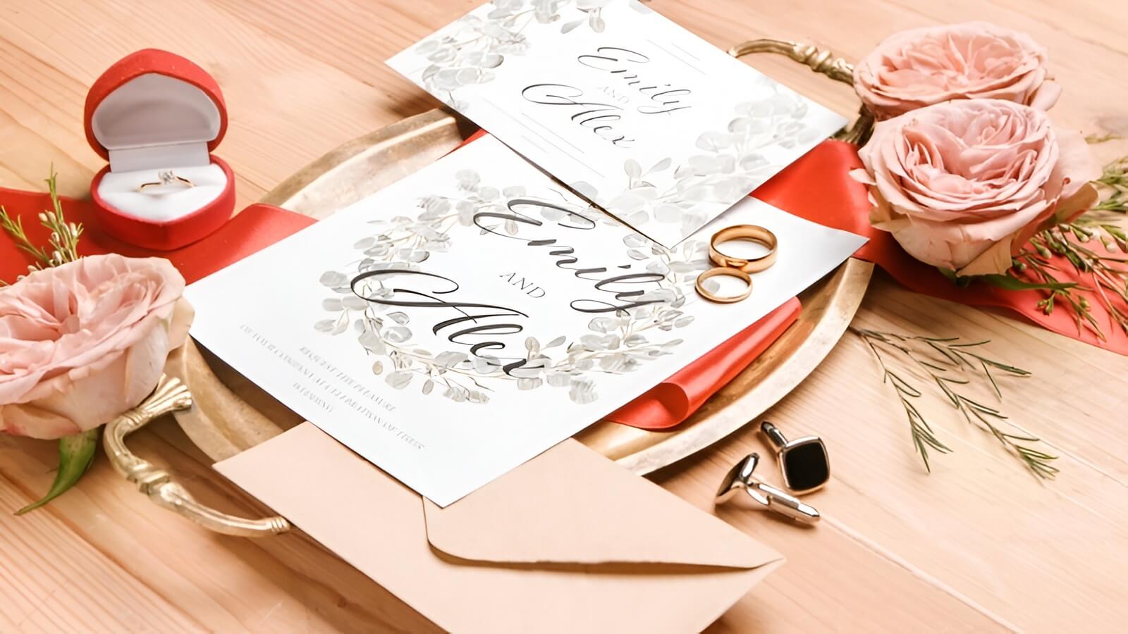 Thiệp cưới truyền thống rất được mọi người yêu thích vì phù hợp với nhiều đối tượng