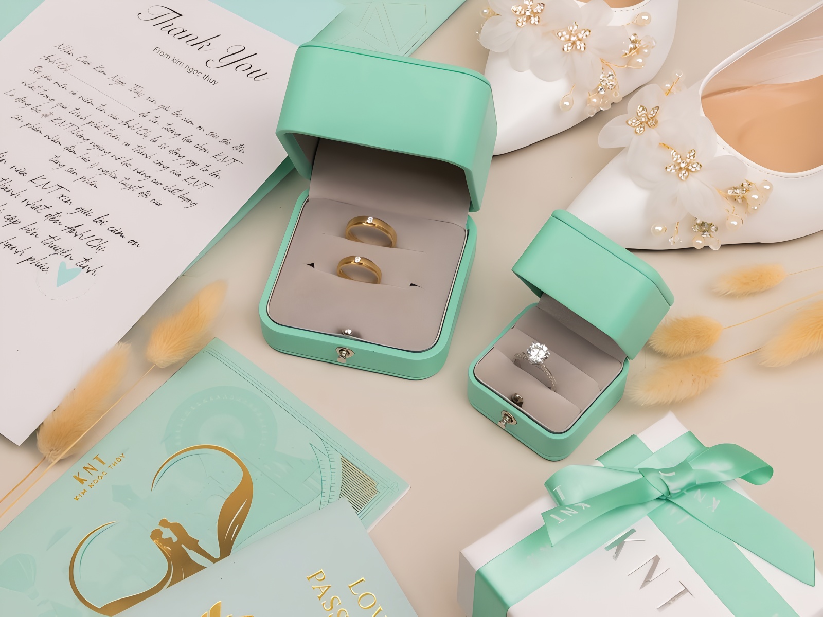 Trải nghiệm mua sắm nhẫn cưới đẳng cấp tại Kim Ngọc Thủy