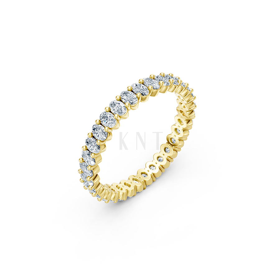 Nhẫn vĩnh cửu VC3 màu Vàng Gold thiết kế độc đáo, sang trọng