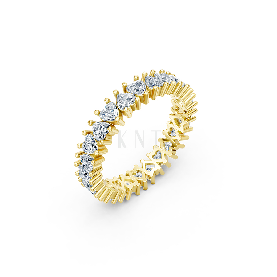 Nhẫn vĩnh cửu VC5 màu Vàng Gold thiết kế độc đáo, sang trọng