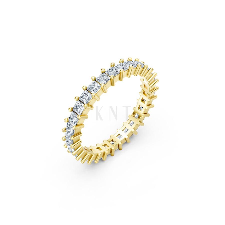 Nhẫn vĩnh cửu VC6 màu Vàng Gold thiết kế độc đáo, sang trọng