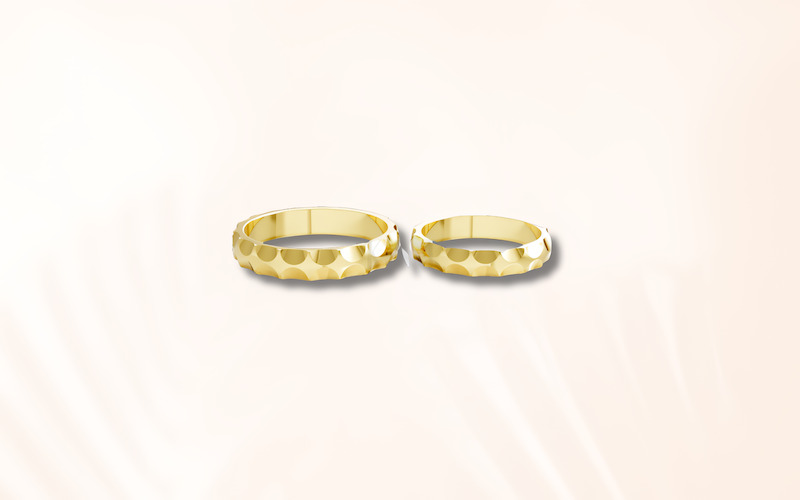 Mẫu Nhẫn Cưới Trơn Cổ Điển