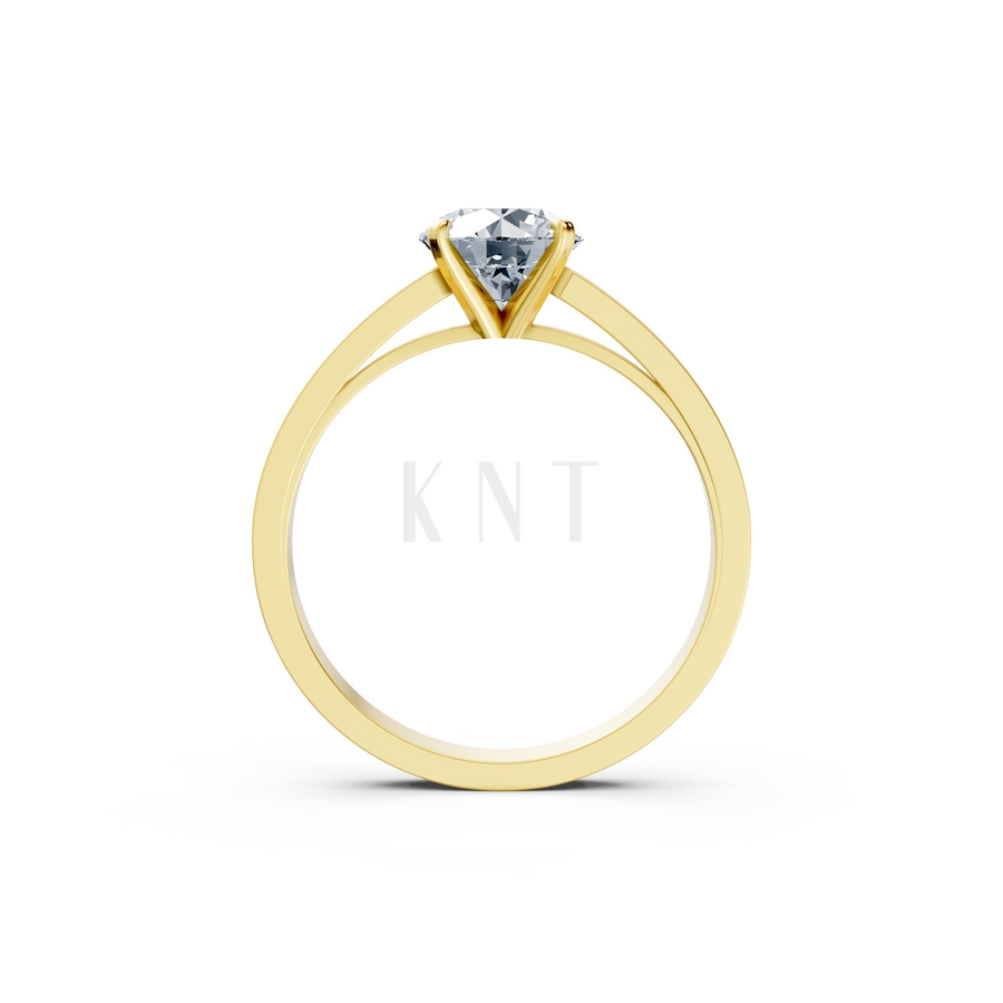 Nhẫn đính hôn LX3D màu Vàng Gold thiết kế tinh xảo, độc đáo