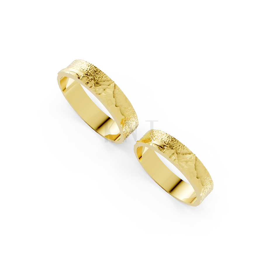 Nhẫn cưới Horizon A266 Vàng Gold thiết kế tinh xảo, độc đáo