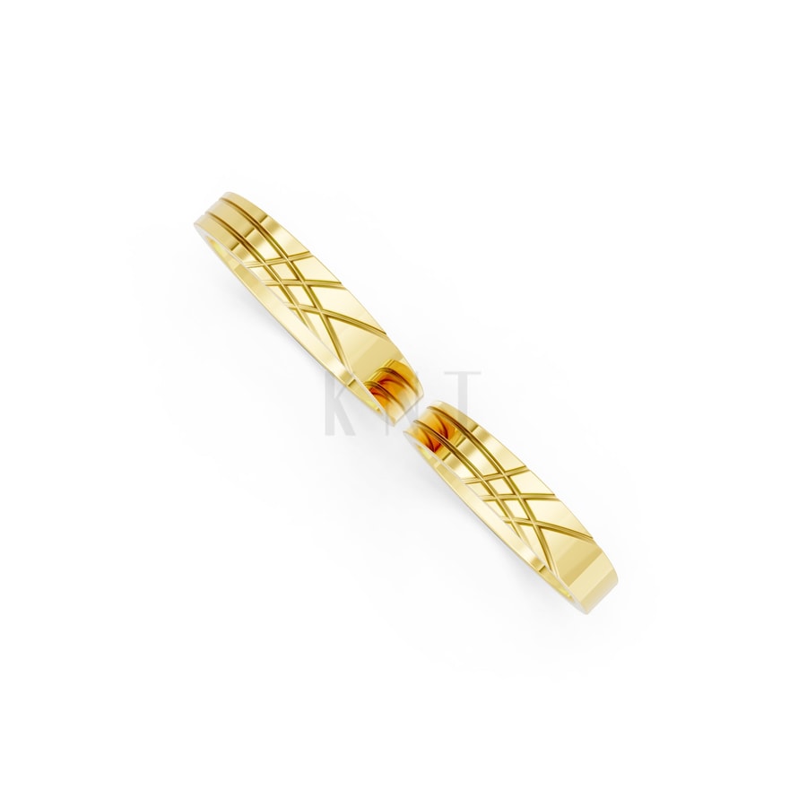 Nhẫn cưới H65 Vàng Gold thiết kế tinh xảo, độc đáo