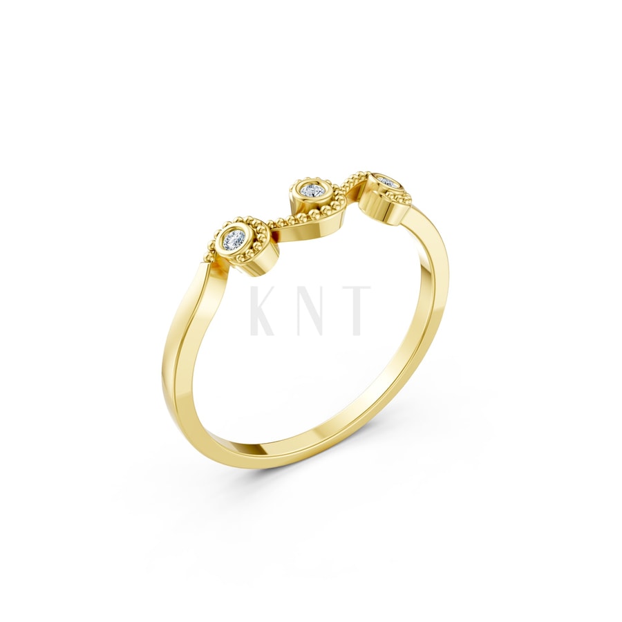 Nhẫn Nữ EURO Style RNN14 Vàng Gold thiết kế tinh tế, sang trọng