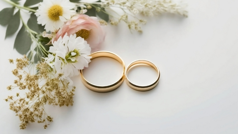 Nhẫn cưới không đính đá là nhẫn được chế tác từ các kim loại quý mà không có bất kỳ loại đá nào