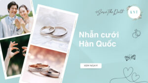 Top 7 mẫu nhẫn cưới Hàn Quốc đẹp nhất tại Kim Ngọc Thủy