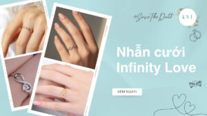 Nhẫn cưới infinity love