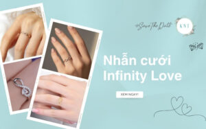Nhẫn cưới infinity love
