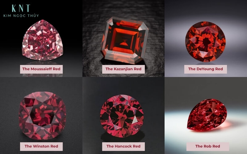 Những viên kim cương đỏ huyền thoại, đắt giá